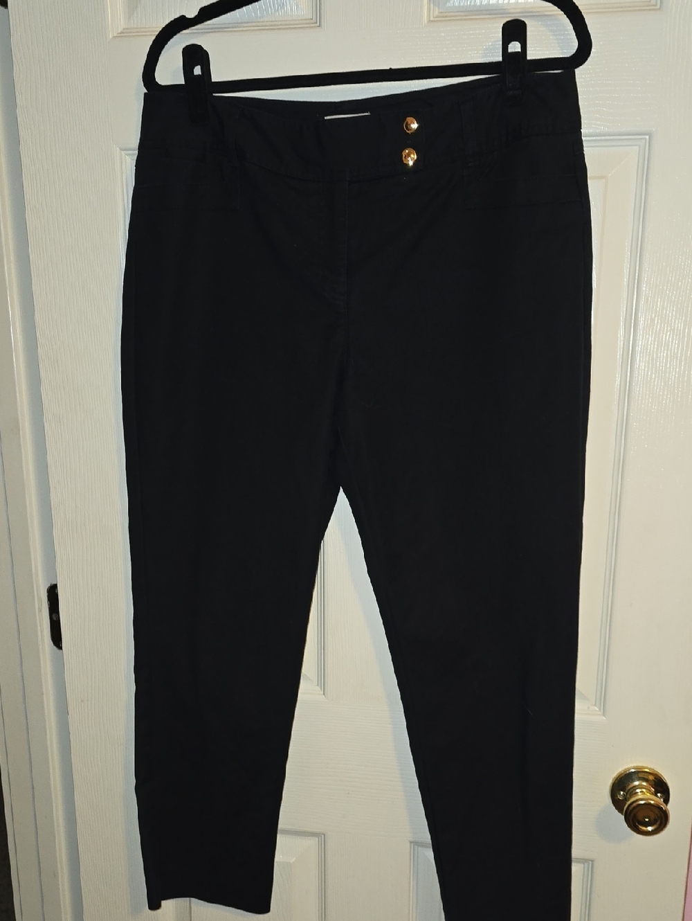 Madison Black Slim Pants‎